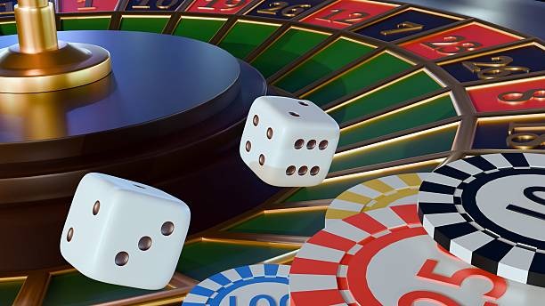 Texas Hold'em gameplay with bonus overlay